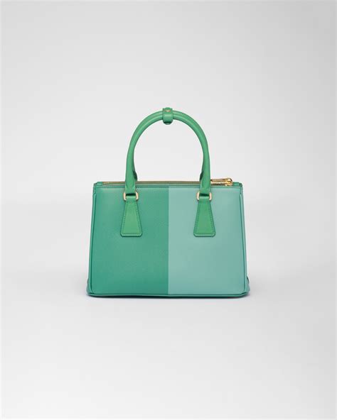 prada galleria bag small green patent|prada galleria bag cost.